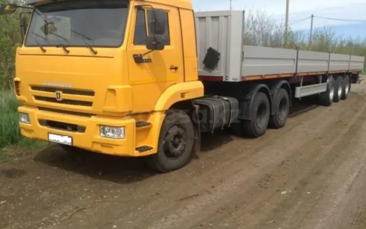 Услуги длинномера полуприцеп, площадкакамаз, грузоперевозка межгород и в Атырау