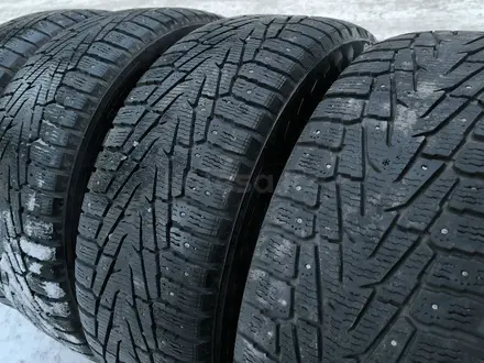 Зимние шипованные шины Nokian hakkapeliitta 7 265/65 R17 на Prado за 95 000 тг. в Алматы – фото 2