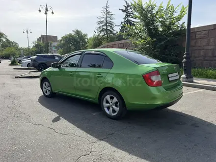Skoda Rapid 2013 года за 3 200 000 тг. в Алматы – фото 4