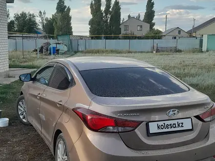 Hyundai Elantra 2014 года за 7 499 000 тг. в Актобе – фото 3