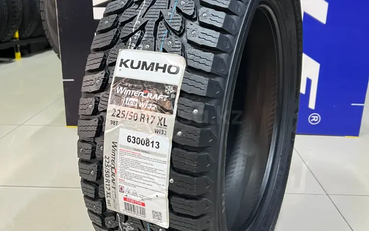 225/50R17 Kumho 2024 Wintercraft WI32for48 000 тг. в Алматы