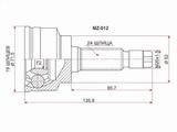 Шрус наружный , граната наружная за 9 050 тг. в Караганда