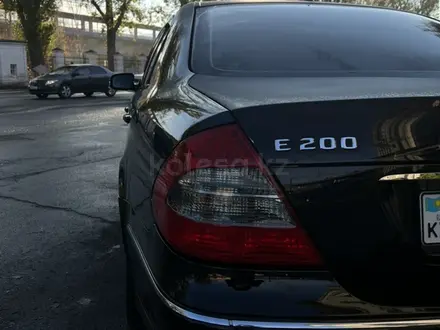 Mercedes-Benz E 200 2006 года за 5 800 000 тг. в Алматы – фото 5
