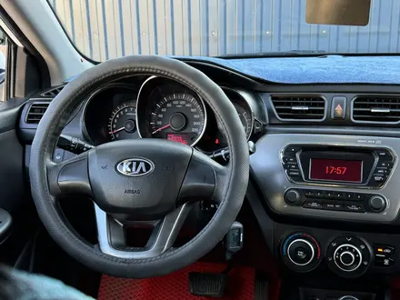 Kia Rio 2014 года за 5 450 000 тг. в Актобе – фото 6