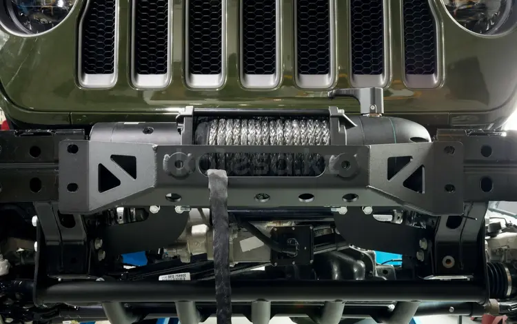 Площадка под лебёдку в штатный бампер Mopar для Jeep Wrangler JL Gladiator за 266 350 тг. в Алматы