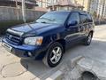 Toyota Highlander 2002 года за 7 000 000 тг. в Алматы
