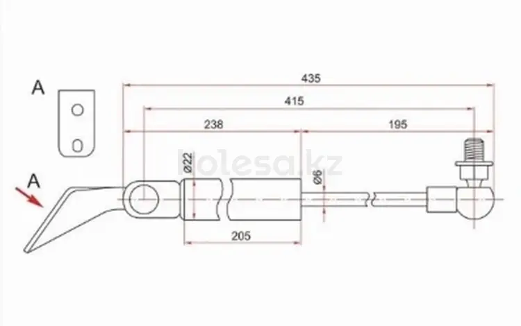 Амортизатор крышки багажника за 4 550 тг. в Караганда
