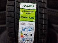 245/40R18 Rapid Ice Knight за 27 000 тг. в Алматы