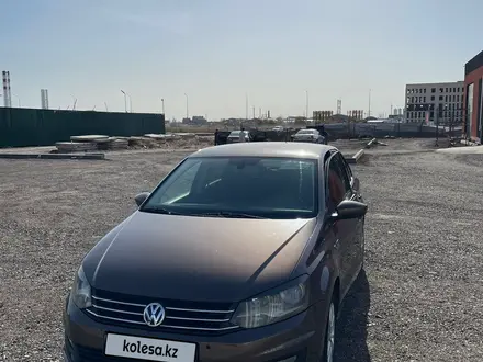 Volkswagen Polo 2016 года за 5 700 000 тг. в Астана – фото 2