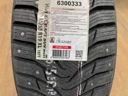 245/55r19 Kumho Wintercraft SUV Ice WS31 за 73 000 тг. в Астана – фото 5