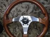 Руль деревянный дерево personal привозной из Японии 50000 тенге за 50 000 тг. в Алматы – фото 3