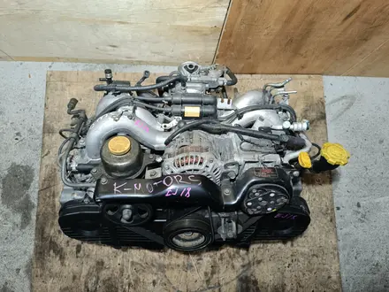 Двигатель EJ18 1.8 Subaru Legacy Impreza Субару Легаси Импреза ЕЖ18 EJ 18 за 320 000 тг. в Караганда – фото 2