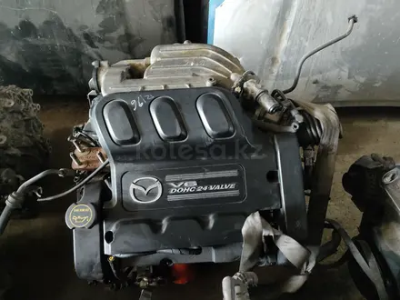 Двигатель Мазда МПВ 3.0 AJ-DE с гарантией! за 350 000 тг. в Астана – фото 2