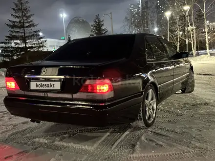 Mercedes-Benz S 500 1997 годаүшін3 500 000 тг. в Астана – фото 6