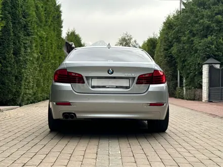 BMW 528 2016 года за 12 500 000 тг. в Алматы – фото 7