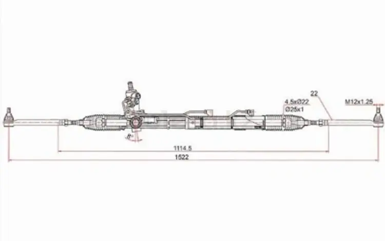 Рейка рулевая за 75 450 тг. в Павлодар