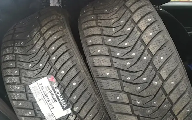 245/40R18 Yokohama Ice Guard IG65 (шип) за 330 000 тг. в Алматы