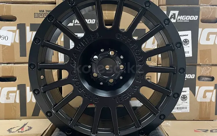 Диски R17 8, 5J ET0 6x130 87, 1 Matt Black за 340 000 тг. в Алматы