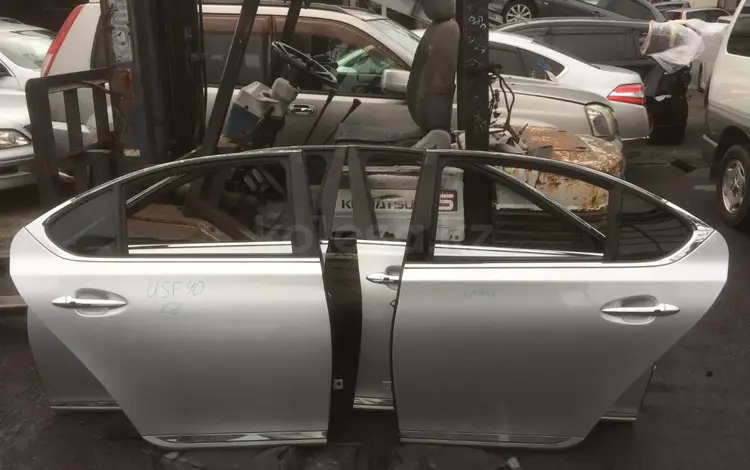Дверь, замок, ручка, молдинг задняя на Lexus LS460 (короткий), из Японииүшін30 000 тг. в Алматы