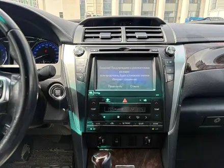 Toyota Camry Luxe 2014 года за 9 600 000 тг. в Астана – фото 15