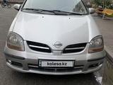 Nissan Almera Tino 2002 года за 2 800 000 тг. в Алматы – фото 3