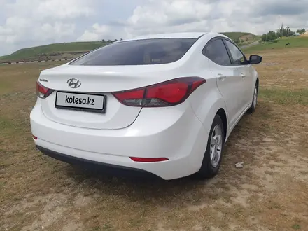 Hyundai Elantra 2015 года за 5 300 000 тг. в Шымкент – фото 6