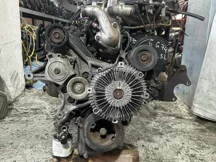 Двигатель Mitsubishi 6G74 3.5L за 750 000 тг. в Караганда