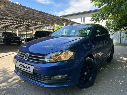 Volkswagen Polo 2018 года за 5 900 000 тг. в Алматы – фото 6