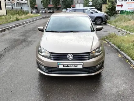 Volkswagen Polo 2016 года за 6 100 000 тг. в Астана