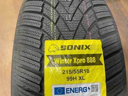 215/55r18 Sonix Winter Xpro 888 за 32 000 тг. в Астана – фото 6