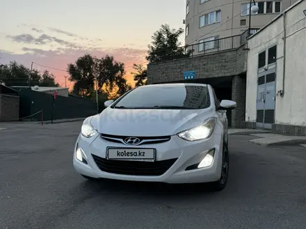 Hyundai Elantra 2014 года за 7 090 000 тг. в Алматы – фото 2