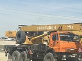 Услуги автокрана КАМАЗ 25 тон и Маз 16 тонн в Актау