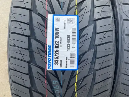 Япония 2022г Toyo proxes st3 295/30 R22 V 335/25 R22 за 790 000 тг. в Алматы – фото 4