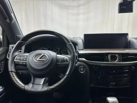 Lexus LX 570 Luxury+ 2018 года за 40 500 000 тг. в Алматы – фото 9