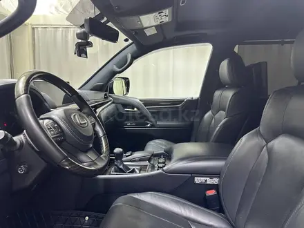 Lexus LX 570 Luxury+ 2018 года за 40 500 000 тг. в Алматы – фото 12