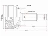 Шрус, граната наружный за 10 750 тг. в Алматы