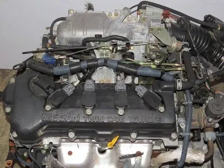 Контрактные двигатели из Японий Nissan QG15 1.5 черная и белая крышка за 240 000 тг. в Алматы – фото 2