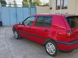 Volkswagen Golf 1994 года за 1 550 000 тг. в Тараз – фото 4