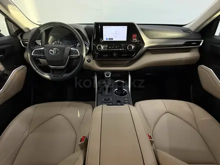 Toyota Highlander Prestige 2022 года за 23 490 000 тг. в Астана – фото 8