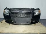 Ноускат Audi A4 B7 turbo 04-09г Ауди А4 Б7 A4B7 Морда фары бампер в сборе за 190 000 тг. в Караганда