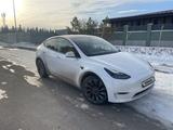 Tesla Model Y 2021 года за 17 500 000 тг. в Астана – фото 3