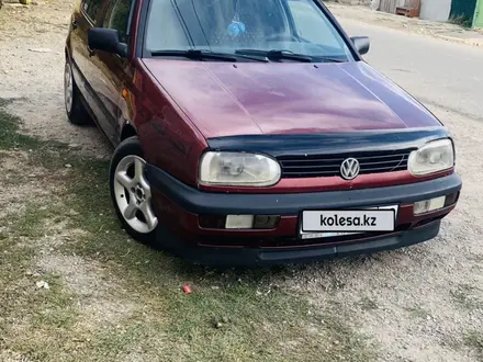 Volkswagen Golf 1993 года за 1 500 000 тг. в Тараз – фото 3