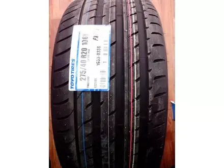 Шины Toyo 275/40/r20 proxes Sport за 104 000 тг. в Алматы