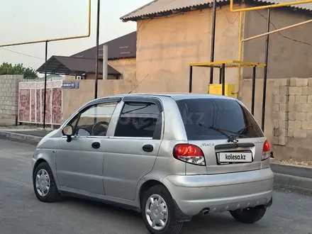 Daewoo Matiz 2012 года за 1 850 000 тг. в Шымкент – фото 6
