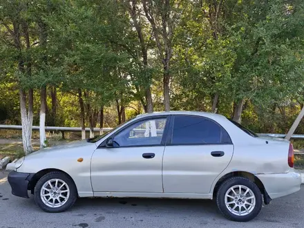 Chevrolet Lanos 2008 года за 800 000 тг. в Аксай – фото 2