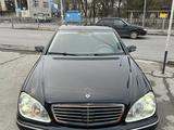 Mercedes-Benz S 500 2002 годаүшін5 350 000 тг. в Шымкент