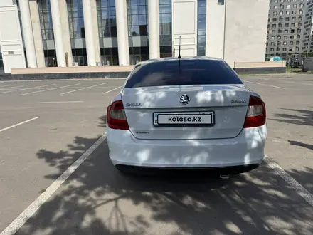 Skoda Rapid 2014 года за 4 000 000 тг. в Астана – фото 3