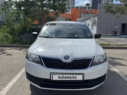 Skoda Rapid 2014 года за 4 000 000 тг. в Астана – фото 2
