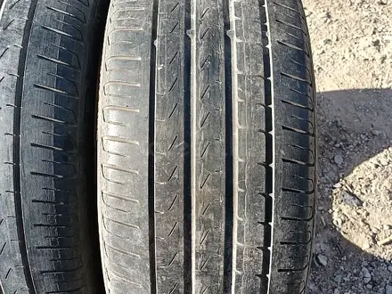 Шины 225/45 R17 — "Pirelli Cinturato P7 RunFlat", летние, в отлич за 50 000 тг. в Астана – фото 3