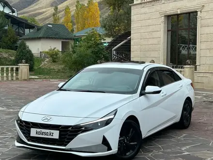 Hyundai Elantra 2023 года за 9 700 000 тг. в Тараз – фото 2